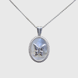 Ασημένιο γούρι 2026 με φίλντισι.