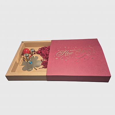 Χριστουγεννιάτικο γούρι σπιτιού 2026  τετράφυλλο τριφύλλι