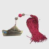 χριστουγεννιάτικο γούρι σπιτιού 2026  καράβι με ευχές