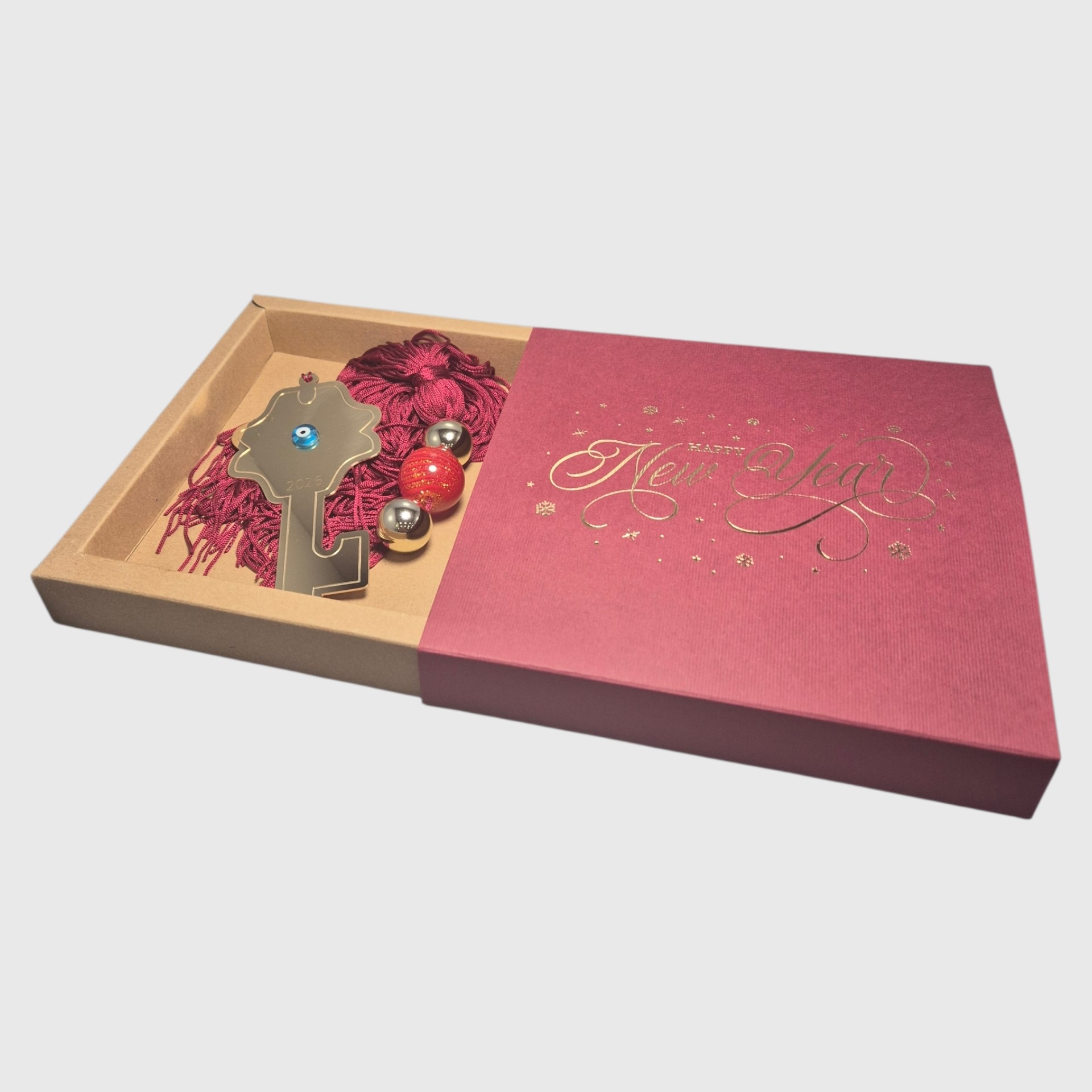 Χριστουγεννιάτικο γούρι σπιτιού 2026 κλειδί