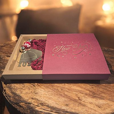 Χριστουγεννιάτικο γούρι σπιτιού 2026 σκούφος