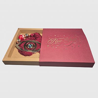 Χριστουγεννιάτικο γούρι σπιτιού 2026 μάτι